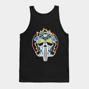 Ghost biker neon Tank Top